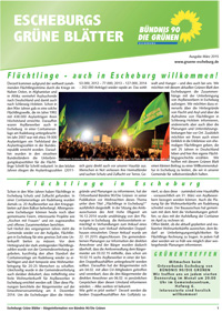 Escheburgs Grüne Blätter - Ausgabe März 2015