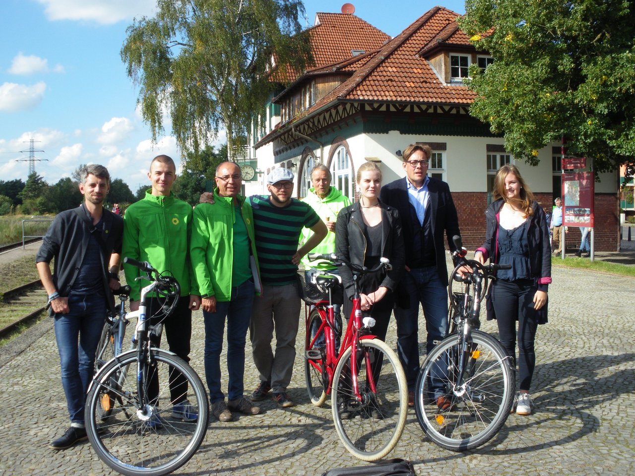 Nach der Ankunft in Geesthacht